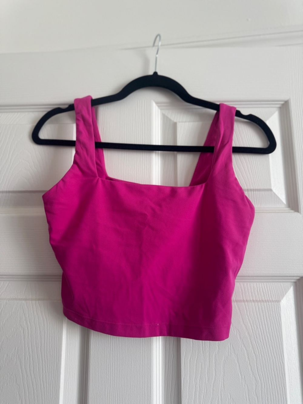 CRZ Yoga Butterluxe square neck crop top
